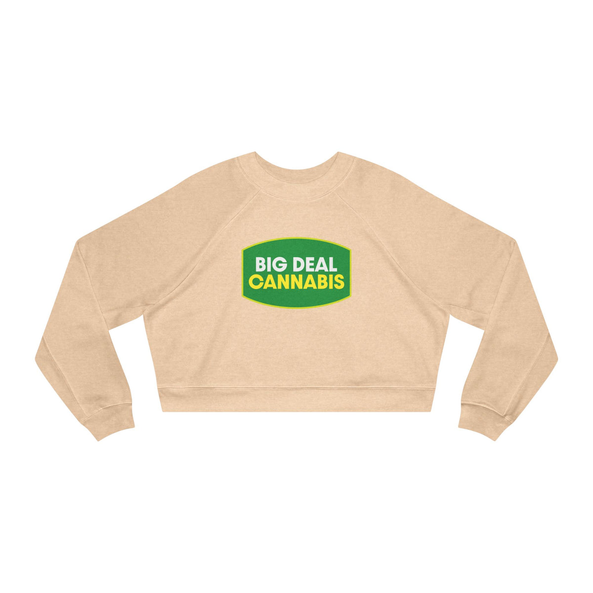 Big Deal Cannabis Cropped Pullover