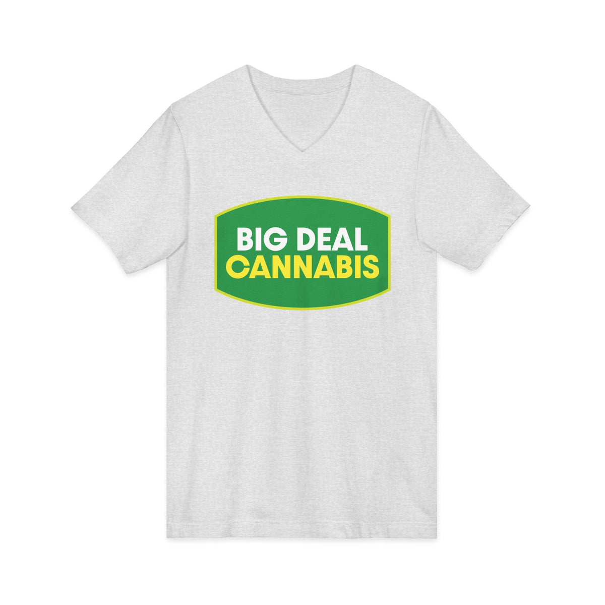 Big Deal Cannabis V-Neck Tee