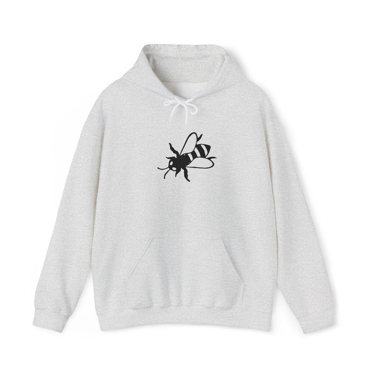 Lazy Bee Embroidered Unisex Hoodie