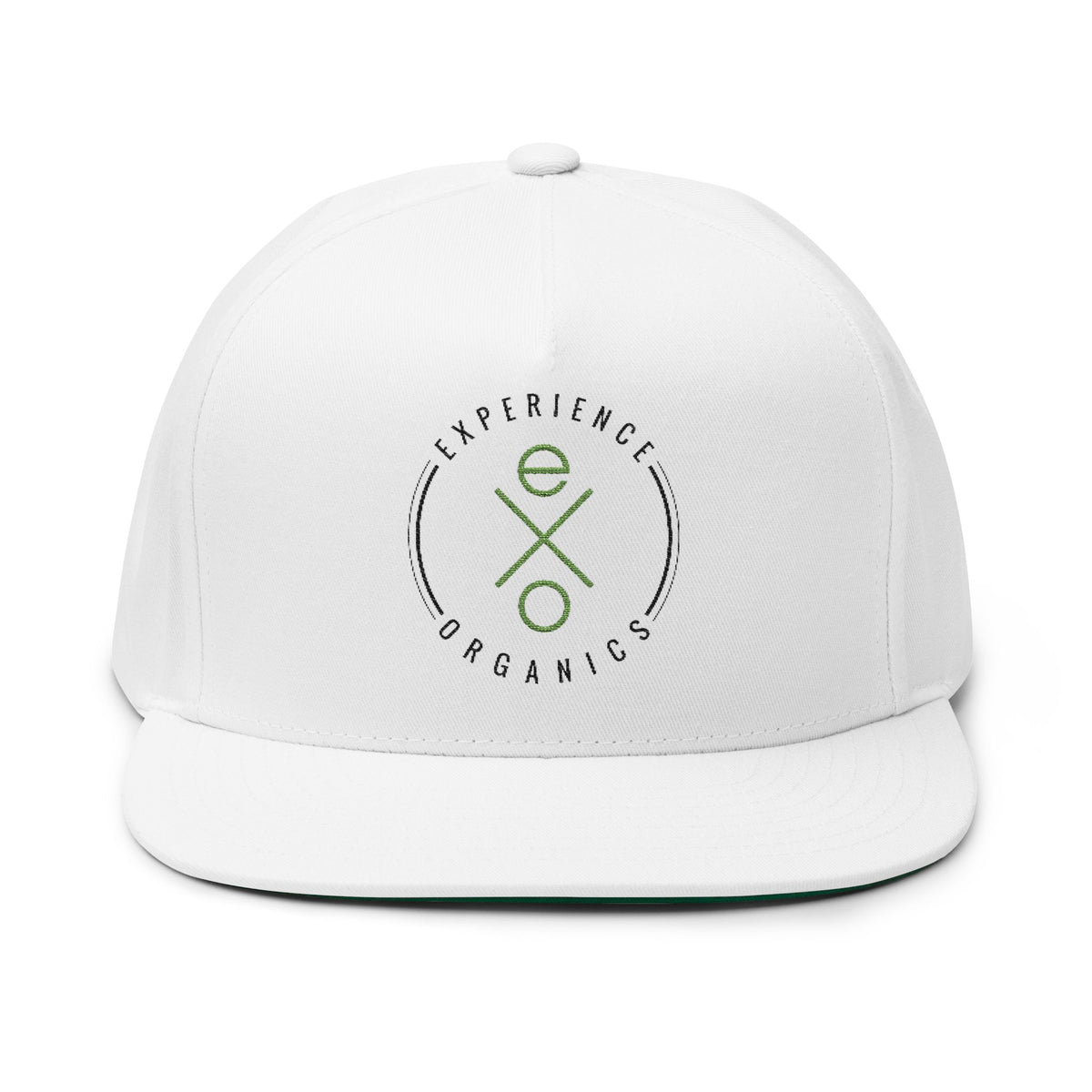 Experience Organics Flat Bill Cap