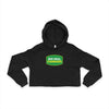 Cropped Hoodie — "Big Deal Cannabis" Logo Women's Streetwear