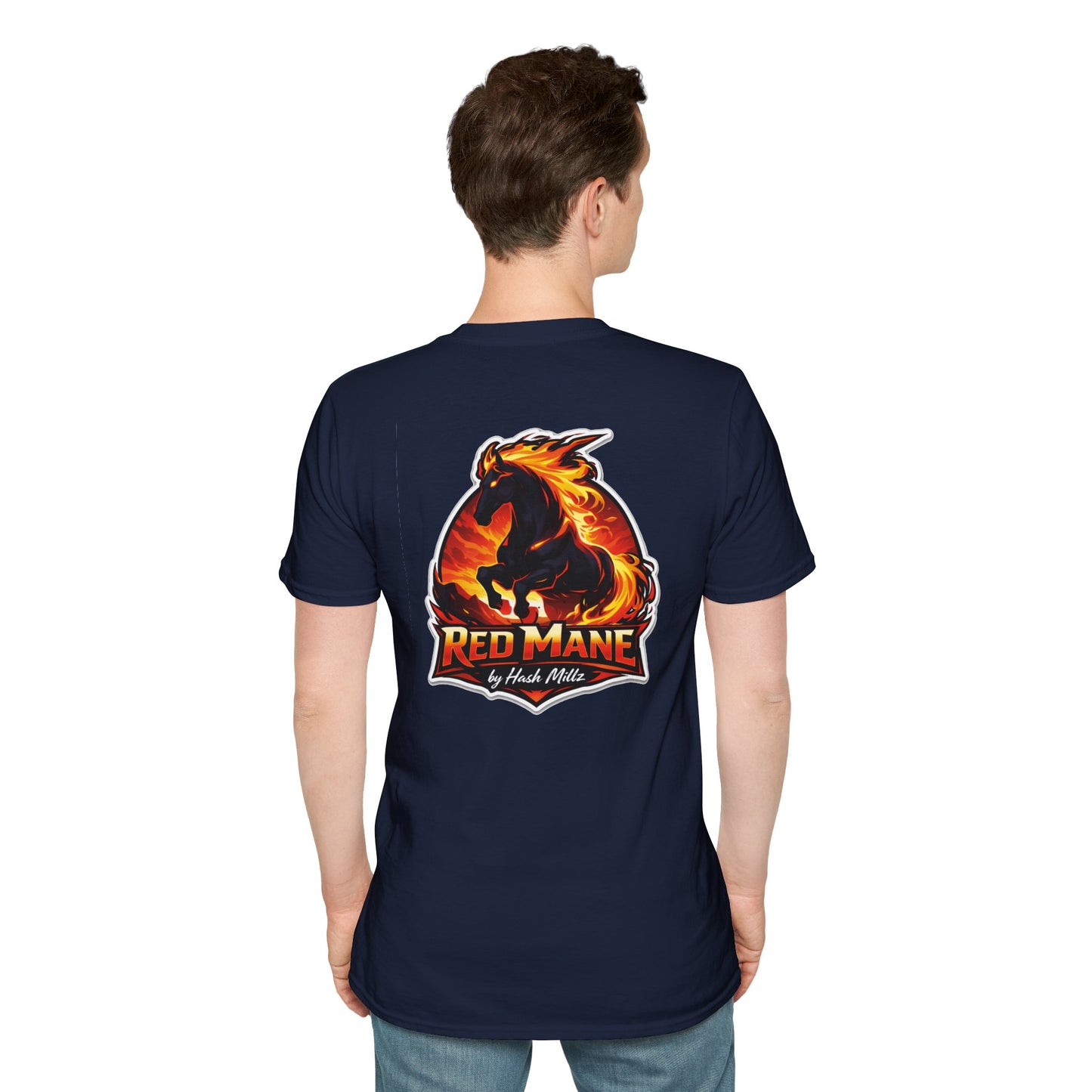 Red Mane Graphic Tee (Back)