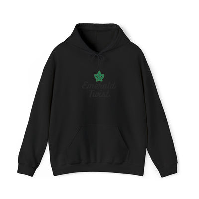 Emerald Twist Embroidered Hoodie