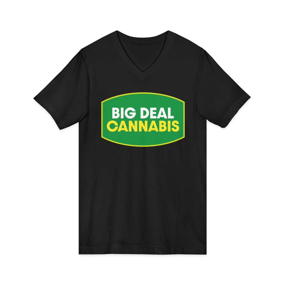 Big Deal Cannabis V-Neck Tee