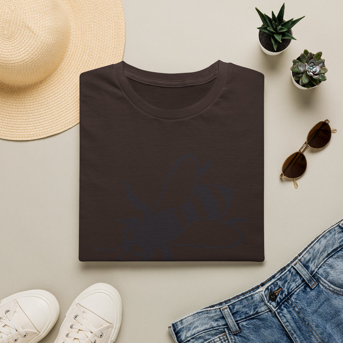 Lazy Bee Minimal Unisex T-Shirt