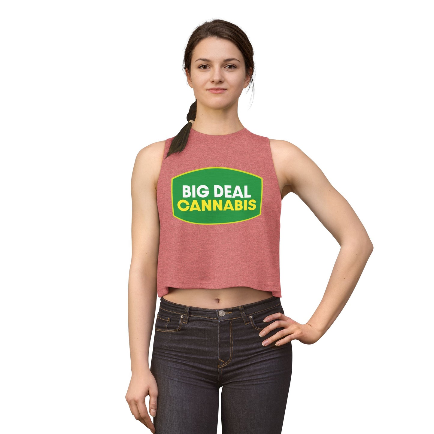 Big Deal Cannabis Women’s Crop Top