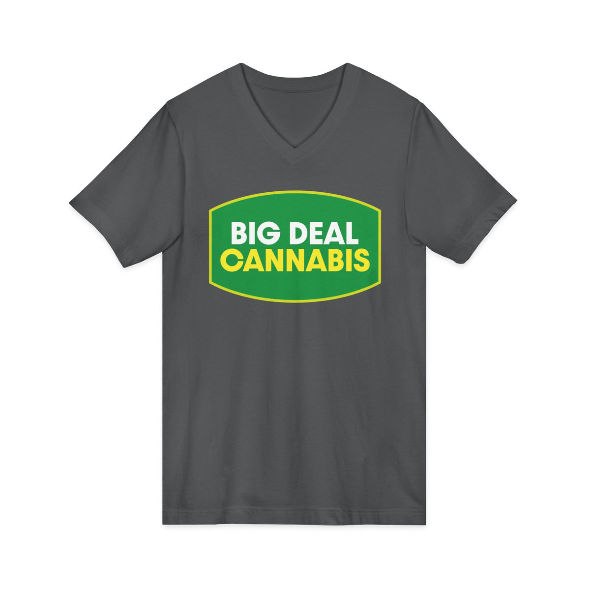 Big Deal Cannabis V-Neck Tee
