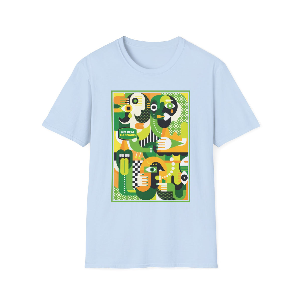 Big Deal Cannabis Abstract Unisex T-Shirt