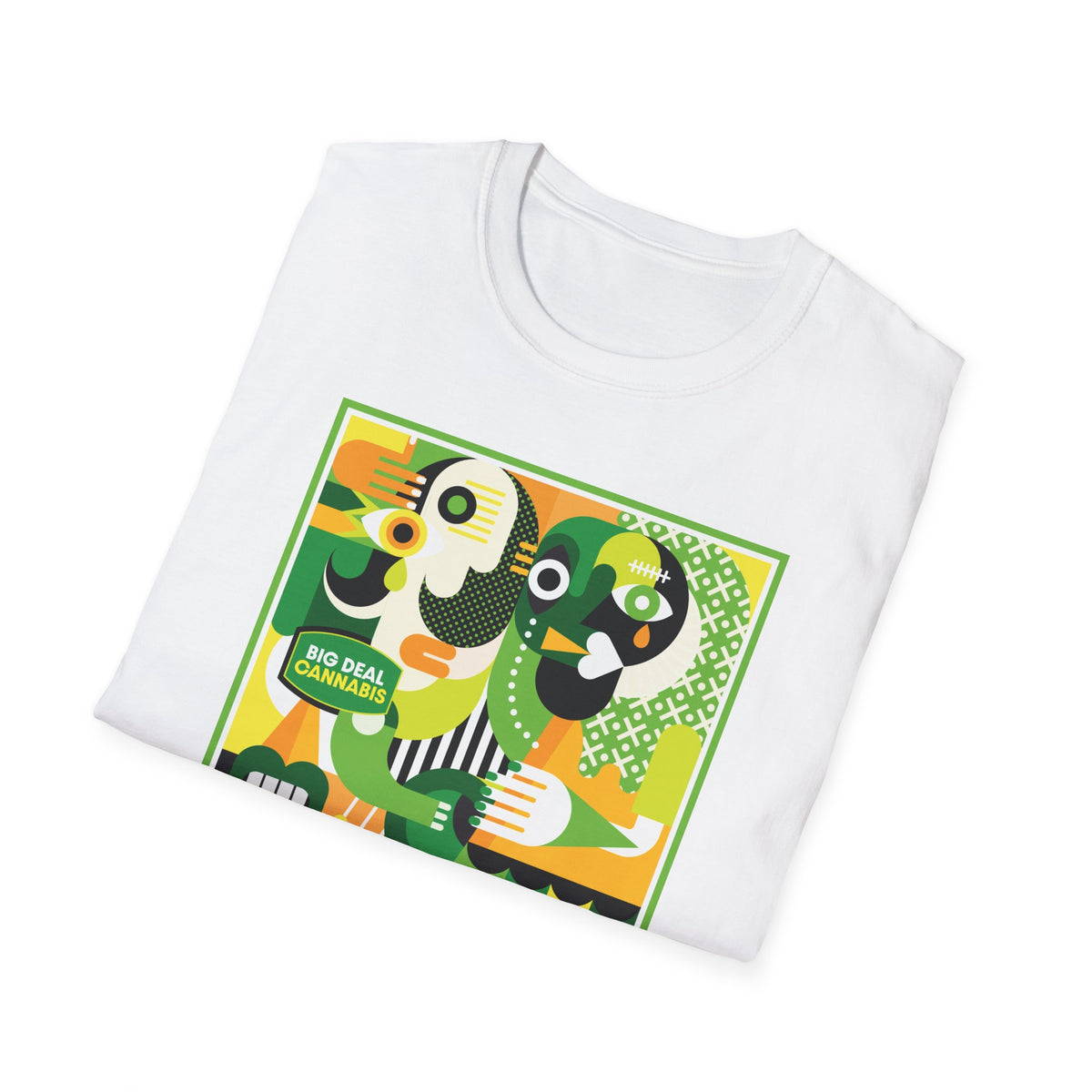 Big Deal Cannabis Abstract Unisex T-Shirt