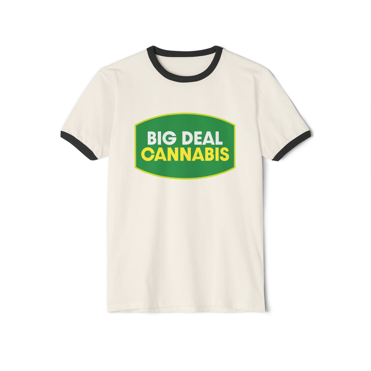 Big Deal Cannabis Ringer T-Shirt