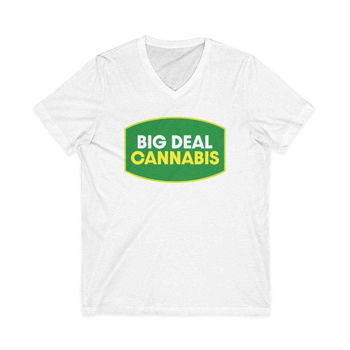 Big Deal Cannabis V-Neck Tee