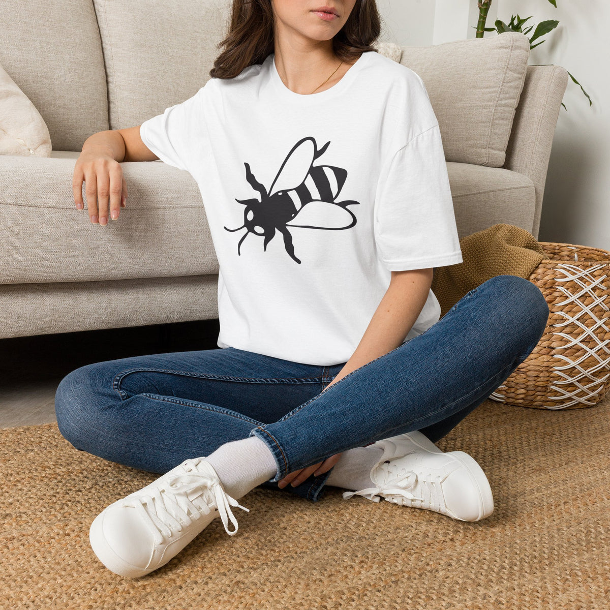 Lazy Bee Minimal Unisex T-Shirt