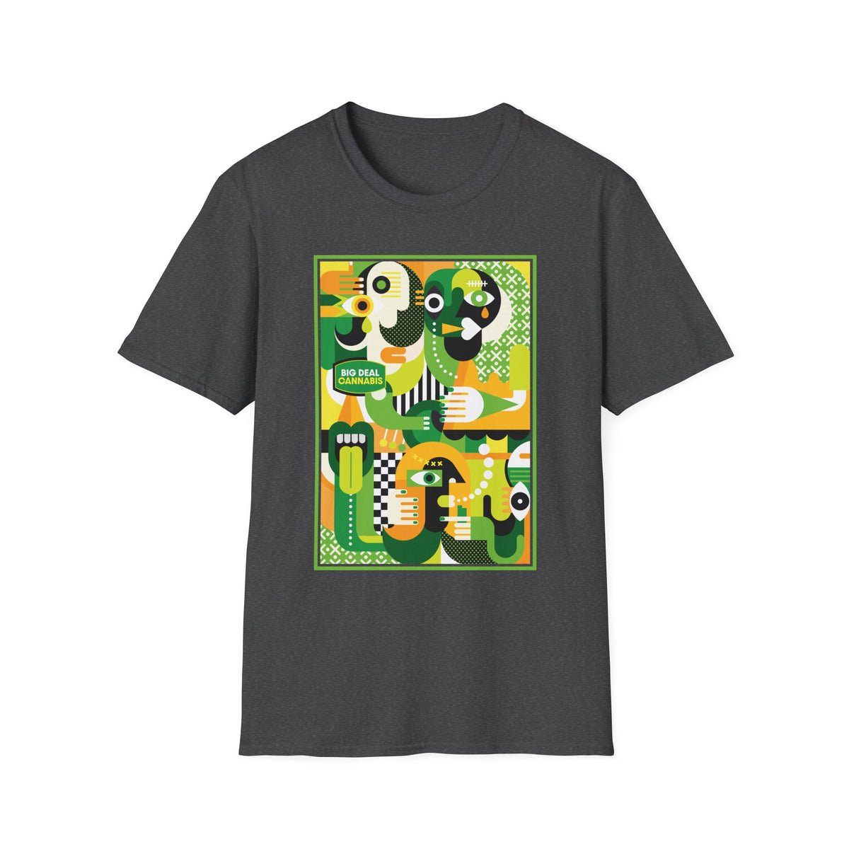 Big Deal Cannabis Abstract Unisex T-Shirt
