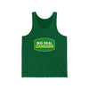 Cannabis Graphic Tank Top — "Big Deal Cannabis" Green Logo Tank