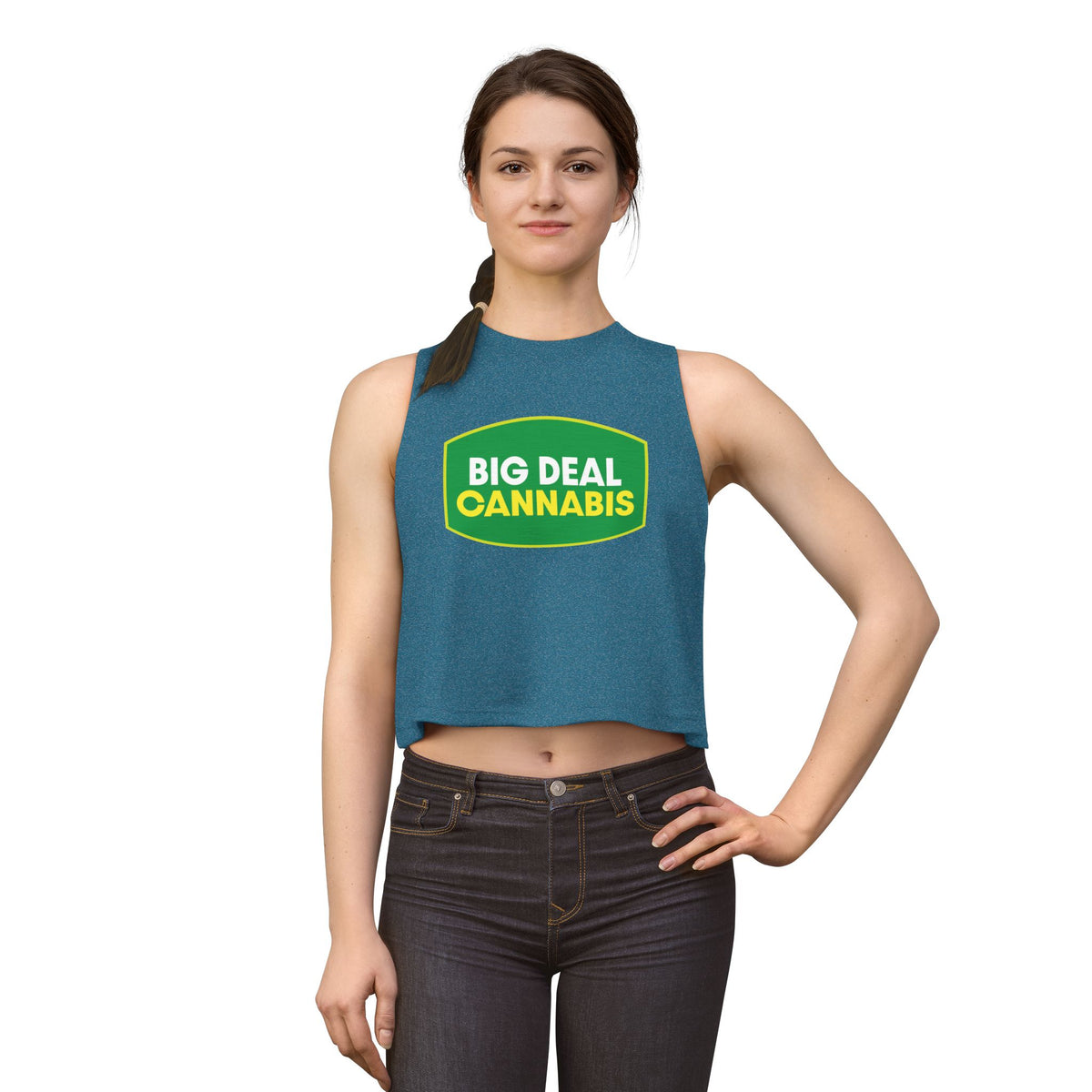 Big Deal Cannabis Women's Crop Top