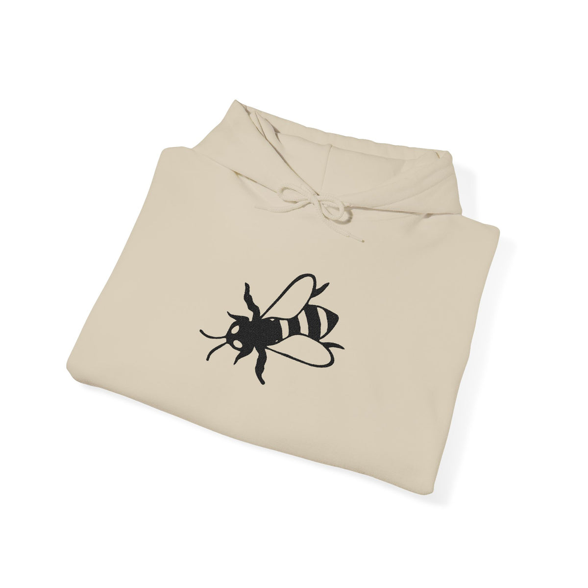 Lazy Bee Embroidered Unisex Hoodie