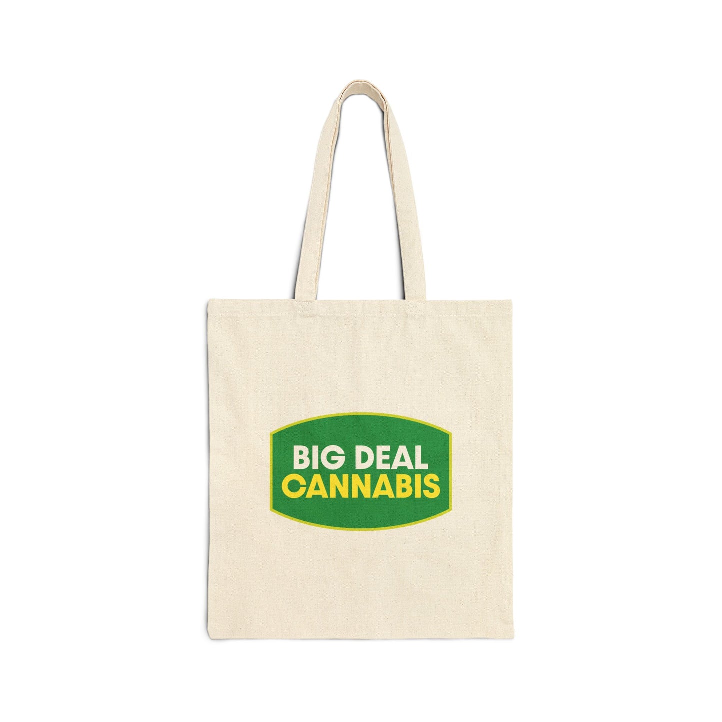 Big Deal Cannabis Canvas Tote Bag