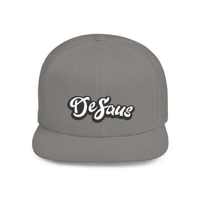 DeSaus  Embroidered Flat Bill Snapback Hat