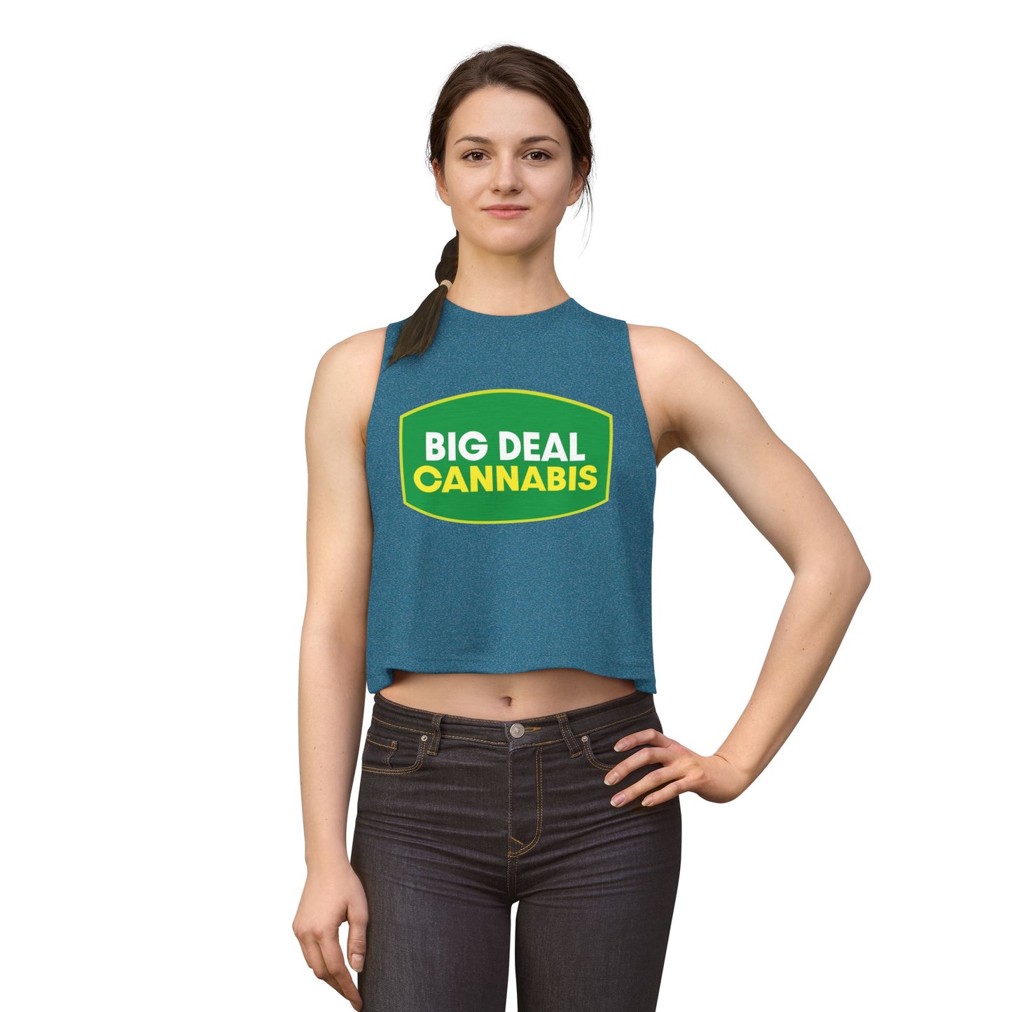 Big Deal Cannabis Women’s Crop Top