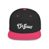 DeSaus  Embroidered Flat Bill Snapback Hat