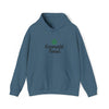 Emerald Twist Embroidered Hoodie